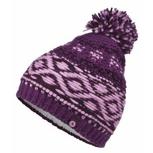 Marmot Women's Tashina Hat, One Size, Grape color beanie hat w/Pom brand new